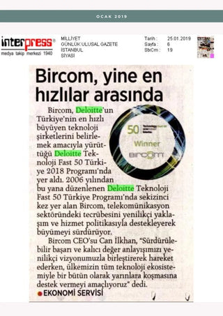 Bircom, Yine En Hızlılar Arasında