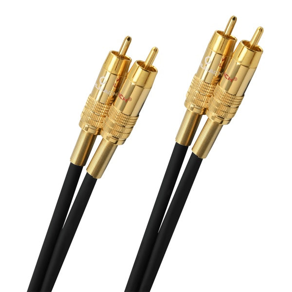 OEHLBACH Series 1 - High End Stereo Audio RCA-kabelset - Made in Germany, meervoudige afscherming, symmetrische kabelopbouw, HPOCC koper - 2 x 1,50m - blauw OEHLBACH Series 1 - High End Stereo Audio RCA-kabelset - Made in Germany, meervoudige afscherming, symmetrische kabelopbouw, HPOCC koper - 2 x 1,50m - blauw