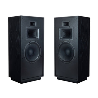 Klipsch Forte IV Heritage Serisi Kule Tipi Hi-Fi Pasif Hoparlör Çift Siyah Detay