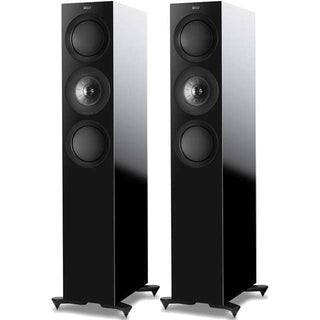 KEF R5 Kule Tipi Pasif HiFi Hoparlör (2'li Set) Siyah