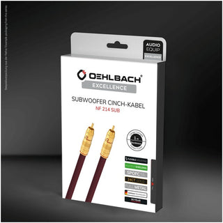 Oehlbach NF 214 RCA Subwoofer Kablosu