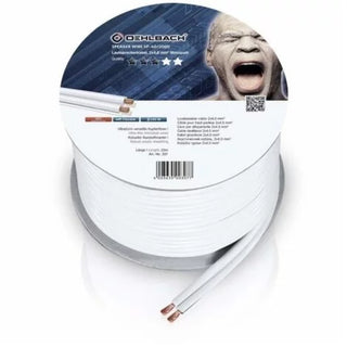 Oehlbach SP-40 Speaker Cable 2×4.0 mm2 White 20 Meters