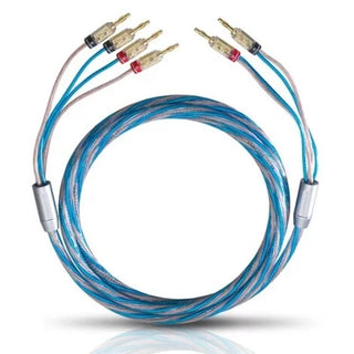 Oehlbach Bi Tech Bi-wiring Speaker Cable with Black Banana End 2.5mm² / 4.0 mm² 3 Meters