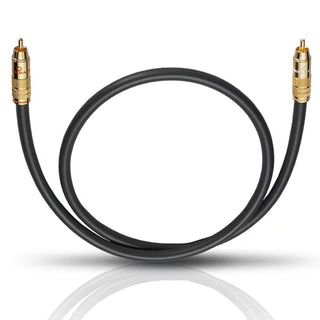 Oehlbach NF 214 RCA Subwoofer Cable Anthracite 2 m
