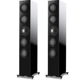 KEF R11 Kule Tipi Pasif HiFi Hoparlör (2'li Set) Siyah