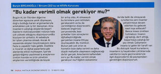 Burçin Bircanoğlu: “Bu Kadar Verimli Olmak Gerekiyor mu?”