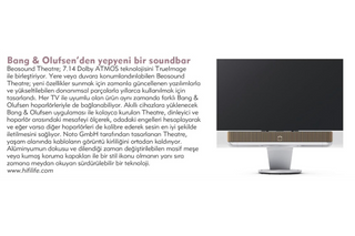 Bang & Olufsen'den Yepyeni bir Soundbar