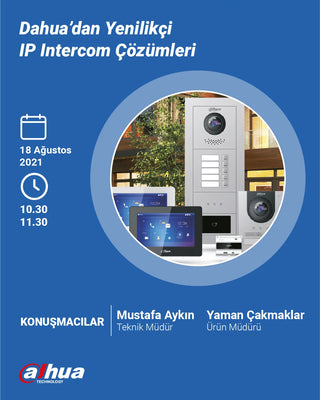 Webinar: Dahua’dan Yenilikçi IP Intercom Çözümleri