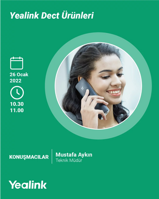 Webinar: Yealink Dect Ürünleri