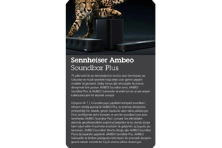 Sennheiser'ın Yeni Harikası: AMBEO Soundbar Plus ile Sinema Deneyimini Evinize Getirin