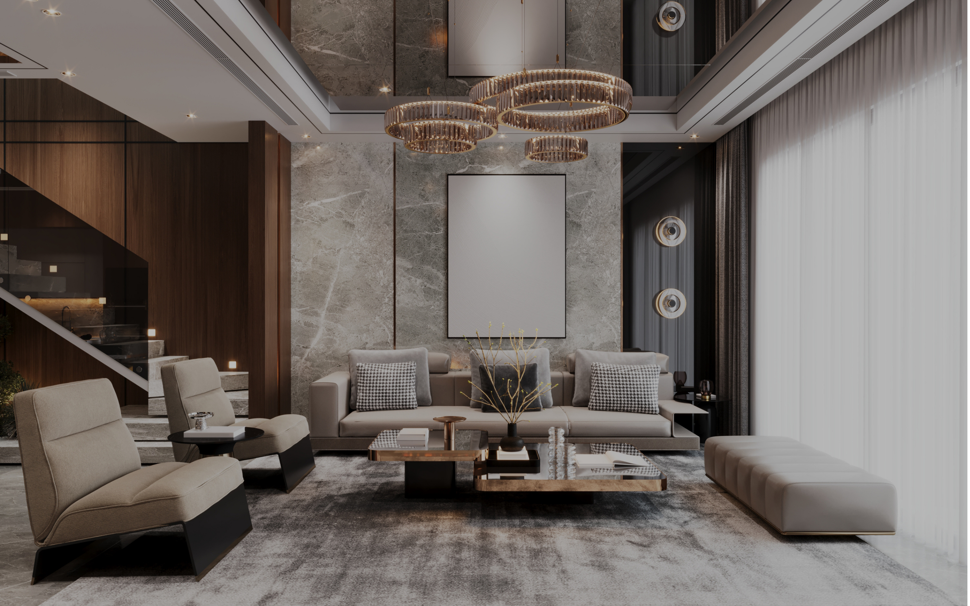Villa ve rezidansta çok odalı ses sistemi