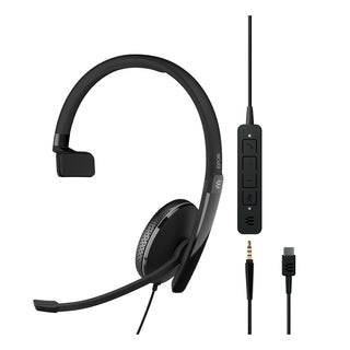 EPOS I Sennheiser SC 135 USB-C CTRL Unilateral Wired UC Headset