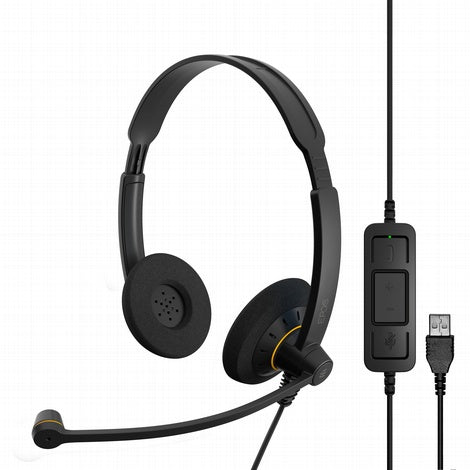 EPOS SC 60 USB ML Double Sided Crown USB Input Wired Headset