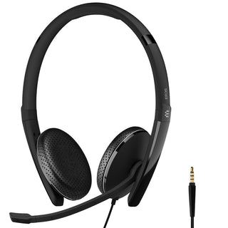 EPOS I Sennheiser SC 165 Double-Sided Wired UC Headset with 3.5mm Jack