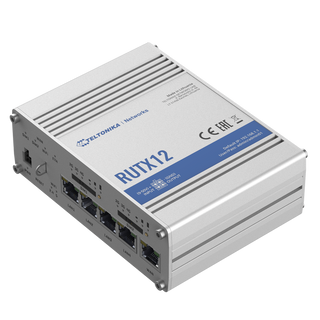 Teltonika RUTX12 LTE CAT6 Endüstriyel Hücresel Router