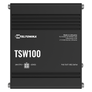 Teltonika TSW100 4 Port Unmanaged PoE Switch