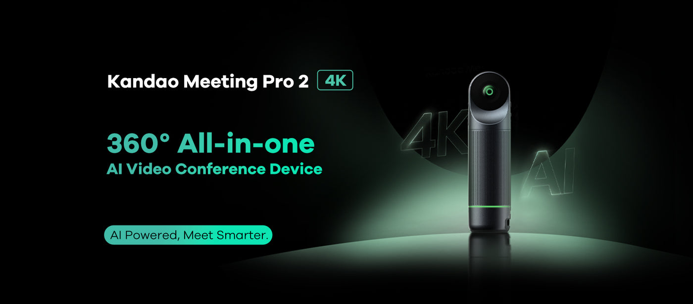 Kandao Meeting Pro 2 360 derece video konferans sistemi