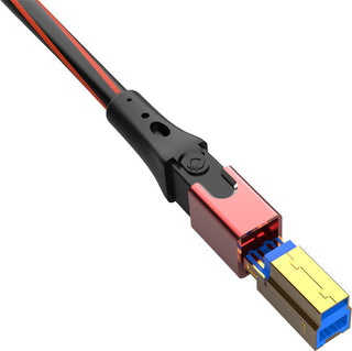 Oehlbach USB Evolution B3 USB 3.0 TipA/TipB Dönüştücü Kablo 1,5m Kırmızı Görüntü