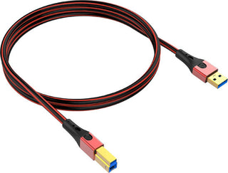 Oehlbach USB Evolution B3 USB 3.0 TipA/TipB Dönüştücü Kablo 1,5m Kırmızı