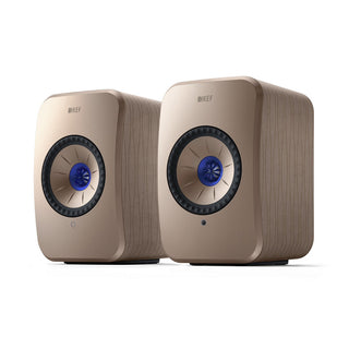 KEF LSX II Kablosuz Aktif Hi-Fi Hoparlör - Küçük Odalar, Masaüstü Bilgisayarlar ve TV'ler için Üst Düzey (High-End) Hi-Fi Sistemi