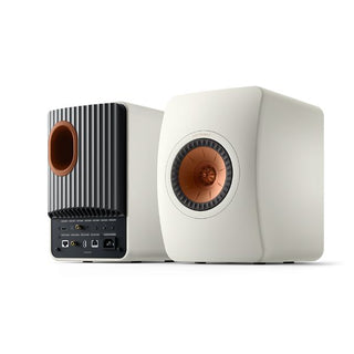 KEF LS50 Wireless II HiFi Hoparlör Seti Mineral Saten Beyaz Renk