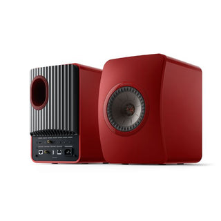 KEF LS50 Wireless II HiFi Hoparlör Seti Crimson Kırmızı Renk