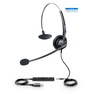 Yealink UH33 Single-sided Crown USB Office Headset