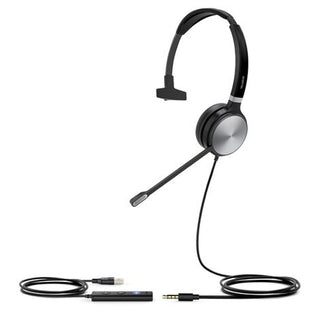 Yealink UH36-Mono Unilateral USB &amp; 3.5mm Jack UC Headphones