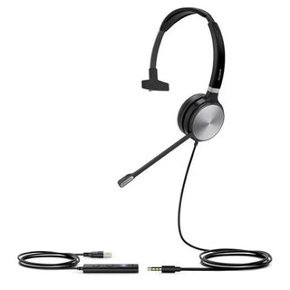 Yealink UH36-Mono Unilateral USB &amp; 3.5mm Jack UC Headphones
