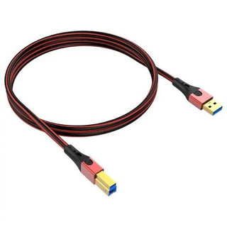 Oehlbach USB 2.0 Kablo Tip A’dan Tip B’ye Kırmızı 1 Metre