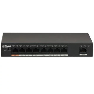 Dahua PFS3009-8ET-96 8 Port 96 Watt 250m Distance PoE Switch 