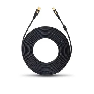 Oehlbach USB A/USB B Black Cable (1.5m) 