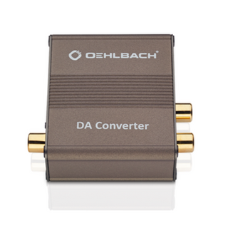 Oehlbach DA Converter DIGI BRIDGE Optical-Coaxial/RCA Converter
