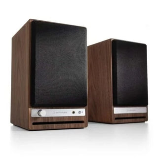 AudioEngine HD4 apt-X HD Supported Bluetooth Speaker Walnut Tree