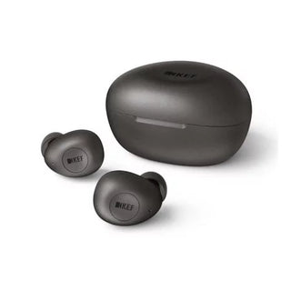 KEF Mu3 True Wireless In-Ear Bluetooth Headphones Charcoal Gray 